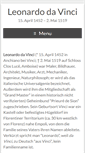 Mobile Screenshot of leonardo-da-vinci.ch